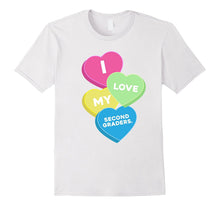 i love my second graders valentine day great gift t shirt-Amazon
