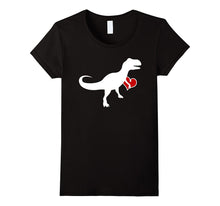 Loveasaurus Dinosaur Heart Valentines Day Tshirt Boys Girls-Amazon