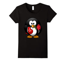 Valentine's Day Penguin T Shirt  Love Relationships Couples-Amazon