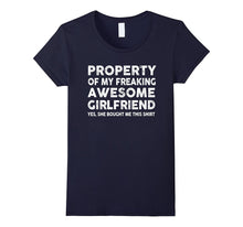 Property Of My Awesome Girlfriend T-Shirt-Amazon