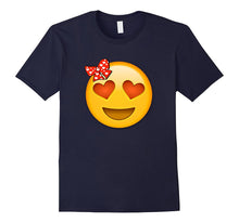 Emoji Shirt Heart Eyes Heart Bow Valentines Day Shirt Kids-Amazon