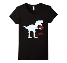 Kids Dinosaur Happy Valentine's Day Red Raglan-Amazon