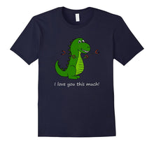T-Rex I love you this much! Valentine's Day Dinosaur Shirt-Amazon