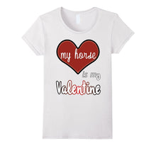 My Horse Is My Valentine T-shirt-Amazon