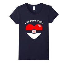 I Choose You Valentine's Video Game Parody T-Shirt-Amazon
