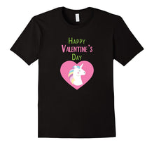 Valentines Day Cute Unicorn T-Shirt for Kids-Amazon