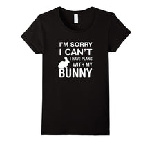 Sorry I Can't I Have Plans With My Bunny: Pet Lover T-Shirt-Amazon