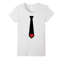Valentines Day Gift for Men and Boys Tie Pixel Heart T-Shirt-Amazon