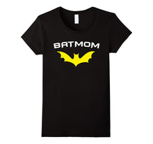 Women's BATMOM Proud Mother Super Hero T-Shirt-Amazon