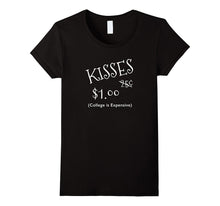 Kisses 25 Cents Valentines Day T-Shirt-Amazon
