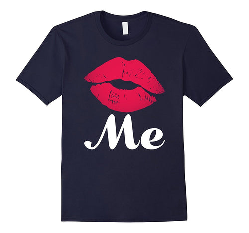 Kiss Me - Lips Valentine's Day T-Shirt-Amazon