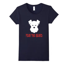 FUNNY FEAR THE BEARD T-SHIRT Schnauzer Dog Lovers Gift-Amazon