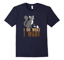 I Do What I Want Cat Playing Mouse Funny Cute Kitty Shirt-Amazon