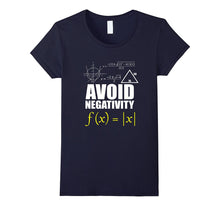 FUNNY AVOID NEGATIVITY T-SHIRT Math Nerd Geek Student Teach-Amazon