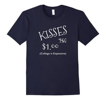 Kisses 25 Cents Valentines Day T-Shirt-Amazon