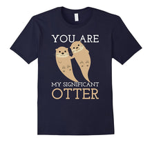 Romantic Otters Love Significant Otter Valentine day Shirt-Amazon