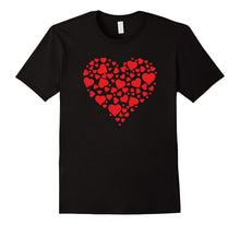 Red Hearts Valentine's Day T-Shirt Gift - Unisex-Amazon