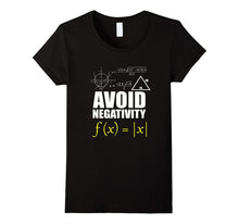 FUNNY AVOID NEGATIVITY T-SHIRT Math Nerd Geek Student Teach-Amazon