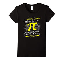 Funny Love is Like Pi T-shirt Geek Maths Couples Gift-Amazon