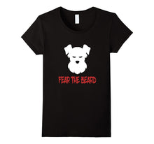 FUNNY FEAR THE BEARD T-SHIRT Schnauzer Dog Lovers Gift-Amazon