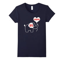 Cute Valentines Day Girls and Boys Be Mine Elephant T-Shirt-Amazon