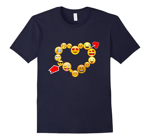 Emoji Heart Valentine's Day Shirt Emoji Love Heart-Amazon