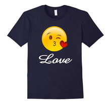Emoji Valentines Day Shirt Heart Kiss Love Kids Women Girls-Amazon