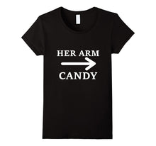 Her Arm Candy Funny Valentines Day T Shirt Gift for Him-Amazon