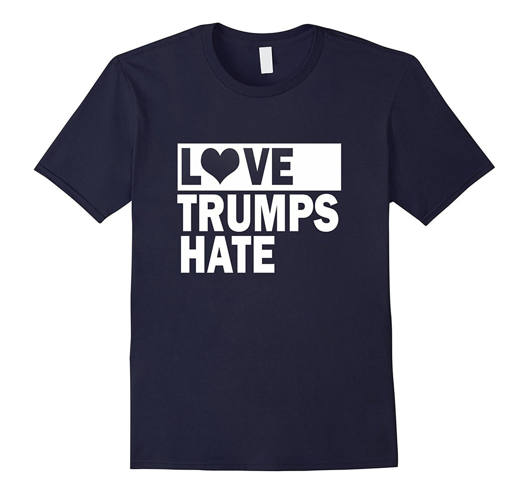 Love Trumps Hate TShirt - Valentines Day Shirt-Amazon