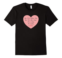 Equation of Love - Funny Math Valentine's Day Shirt-Amazon