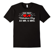 Our First Valentines Day As Mr. &amp; Mrs. T Shirts-Amazon