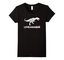 Loveasaurus Dinosaur Heart Valentines Day T-Shirt Boys Girls-Amazon