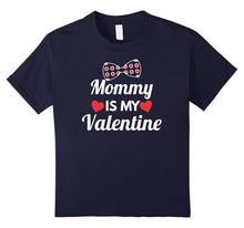 Kids Mommy Is My Valentine Boy Shirt - Bow Tie Valentines Day TEE-Amazon