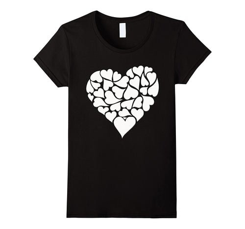 Hearts LOVE Valentine's Day Gift Shirt for Women Girls-Amazon