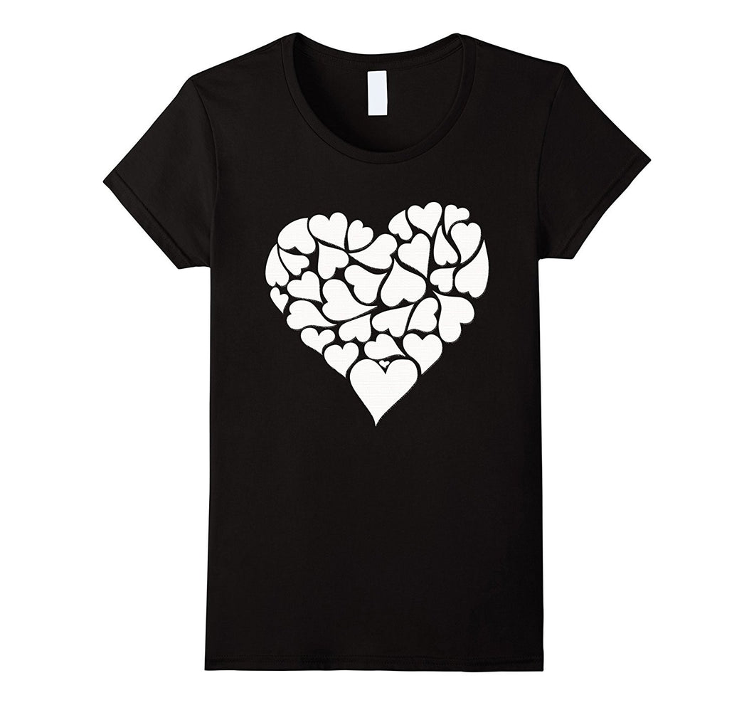 Hearts LOVE Valentine's Day Gift Shirt for Women Girls-Amazon