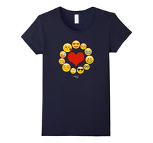 Emoji Heart Valentine's Day Shirt Emoji Circle Love Heart-Amazon