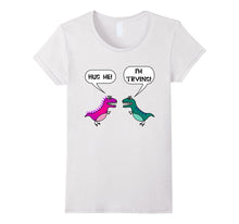 Hug Me! I'm Trying! Funny T-Rex T-Shirt For Valentine's Day-Amazon