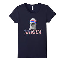 USA PRIDE MERICA MULLET EAGLE T-SHIRT Funny 80's Patriotic T-Amazon