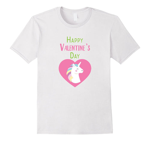 Valentines Day Cute Unicorn T-Shirt for Kids-Amazon