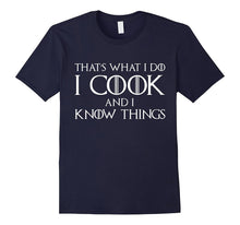 That's What I Do I Cook And I Know Things T-Shirt Chef Shirt-Amazon