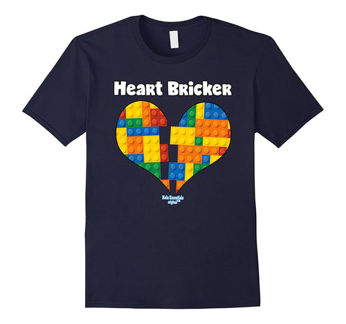 Valentines Shirt For Boys Heart Bricker (TM) Blocks Brick-Amazon