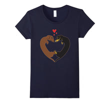 Dachshund Heart Shirt - Valentine's Day TShirt-Amazon
