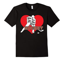 Love Me Like You Love Hockey T Shirt-Valentines Day Tee-Amazon