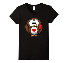Valentine's Day Owl T Shirt  Love Relationships Couples-Amazon
