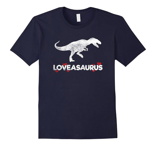 Loveasaurus Dinosaur Heart Valentines Day T-Shirt Boys Girls-Amazon