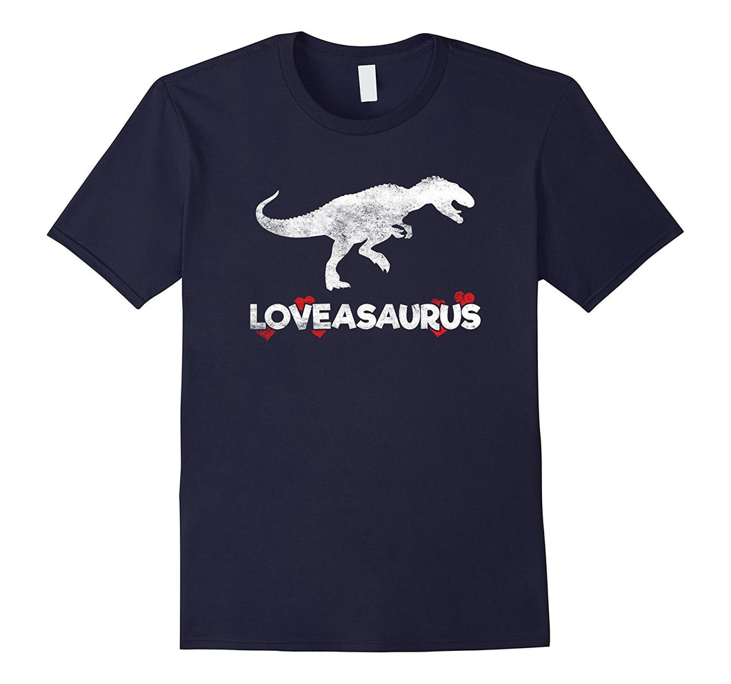 Loveasaurus Dinosaur Heart Valentines Day T-Shirt Boys Girls-Amazon