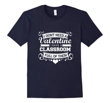 Teacher Valentines Day T-Shirt - Love Class School Gift-Amazon