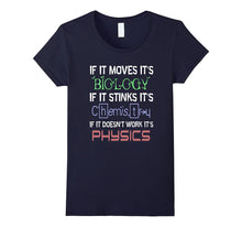 Funny BIOLOGY CHEMISTRY PHYSICS T-SHIRT Science Teacher-Amazon