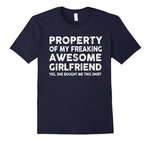 Property Of My Awesome Girlfriend T-Shirt-Amazon