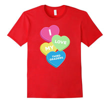i love my third graders valentine day great gift t shirt-Amazon